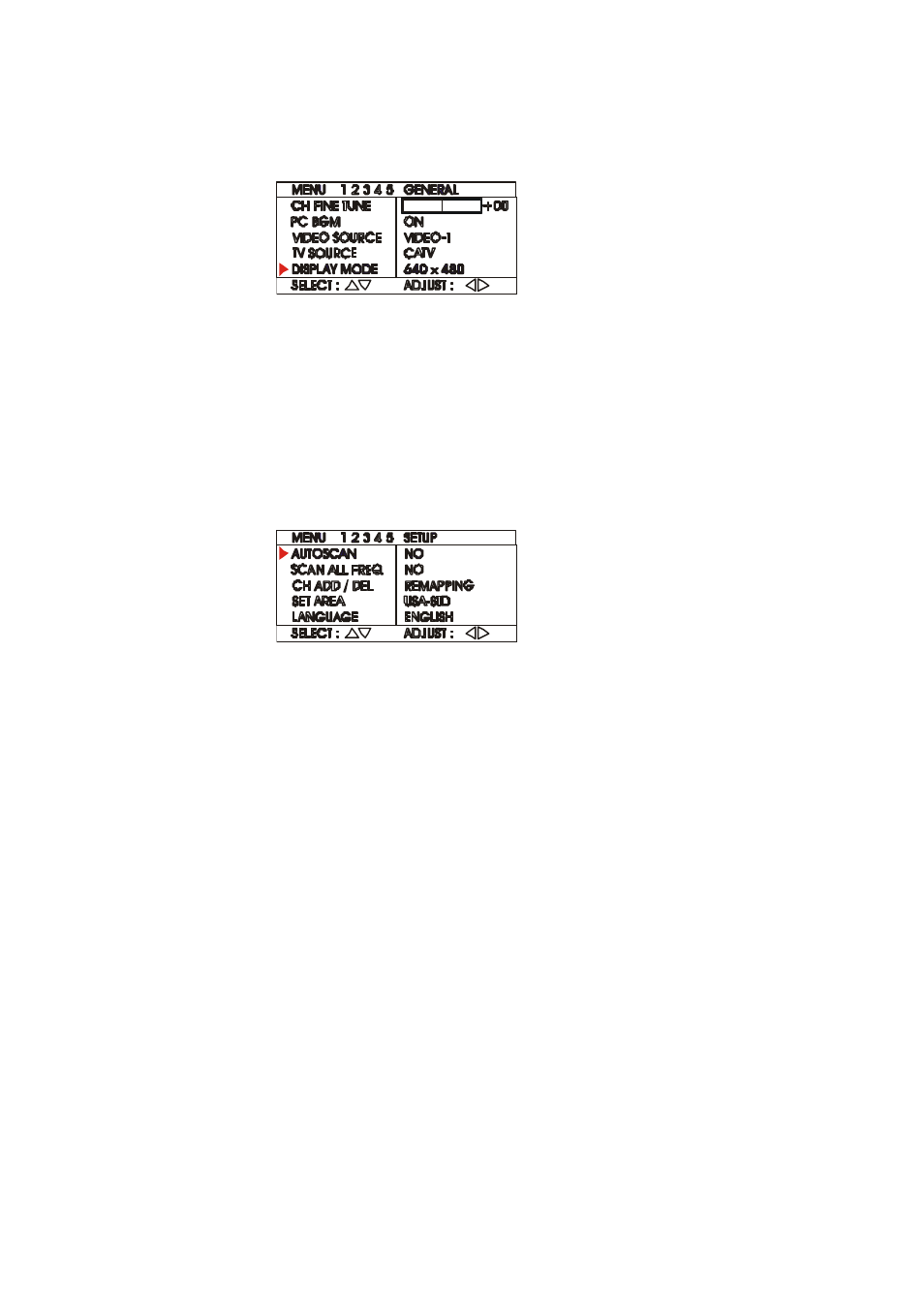 Changing the display mode, Channel presetting | AVerMedia Technologies tv box User Manual | Page 14 / 21