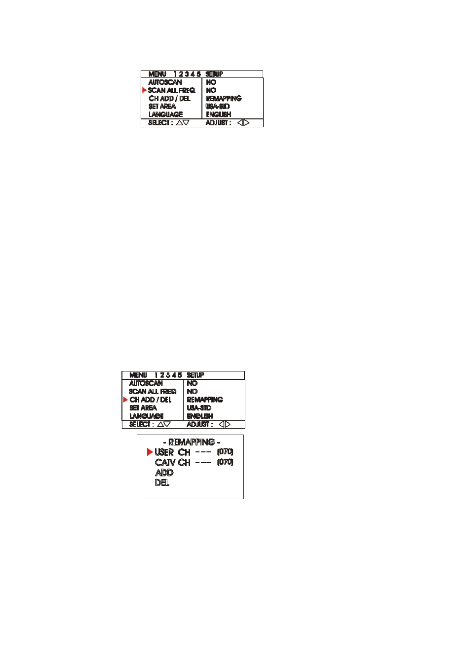 Channel remapping | AVerMedia Technologies tv box User Manual | Page 15 / 21