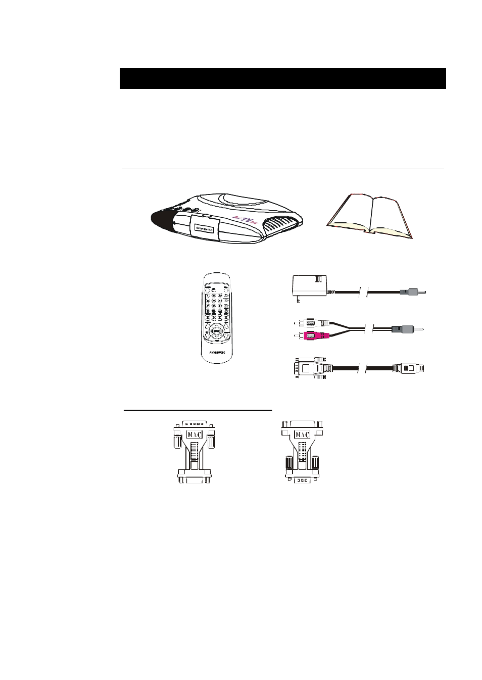 Introduction, What’s in the package, Optional accessories | AVerMedia Technologies tv box User Manual | Page 4 / 21