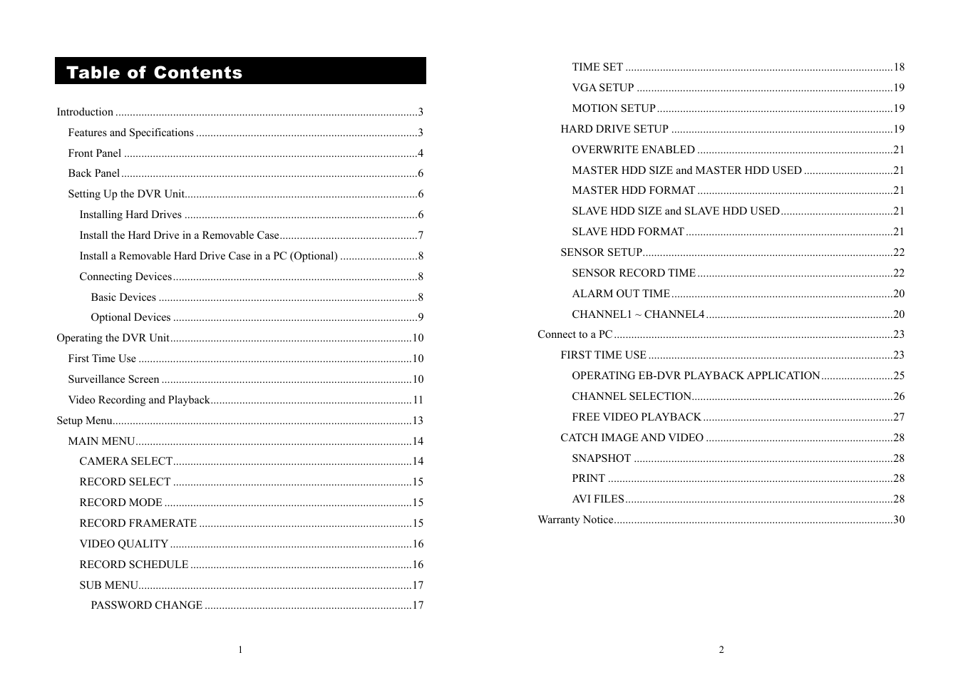 AVerMedia Technologies EB1004 BAK User Manual | Page 3 / 17