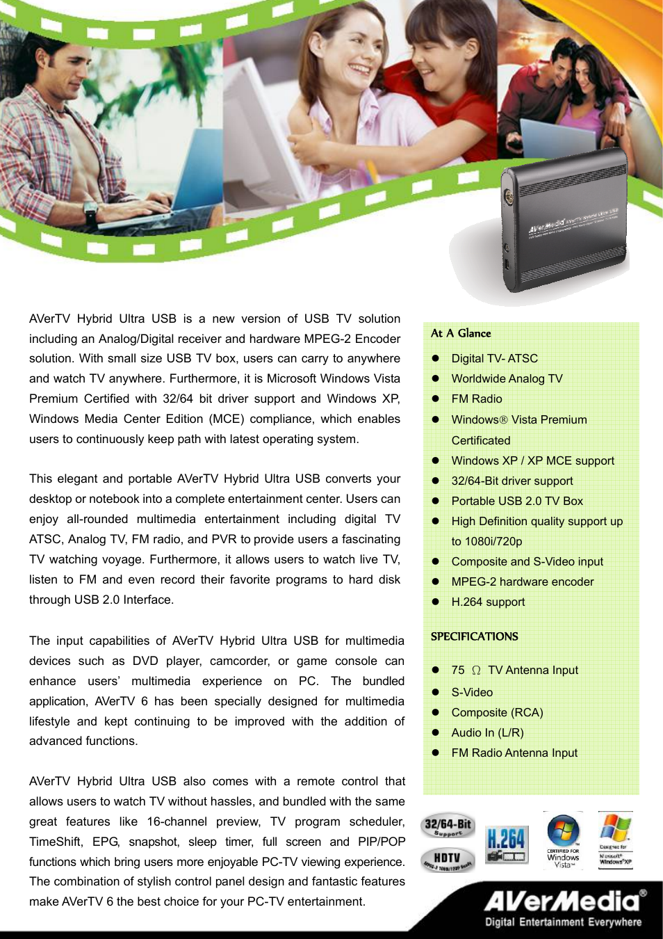 AverMedia M 039R User Manual | 2 pages