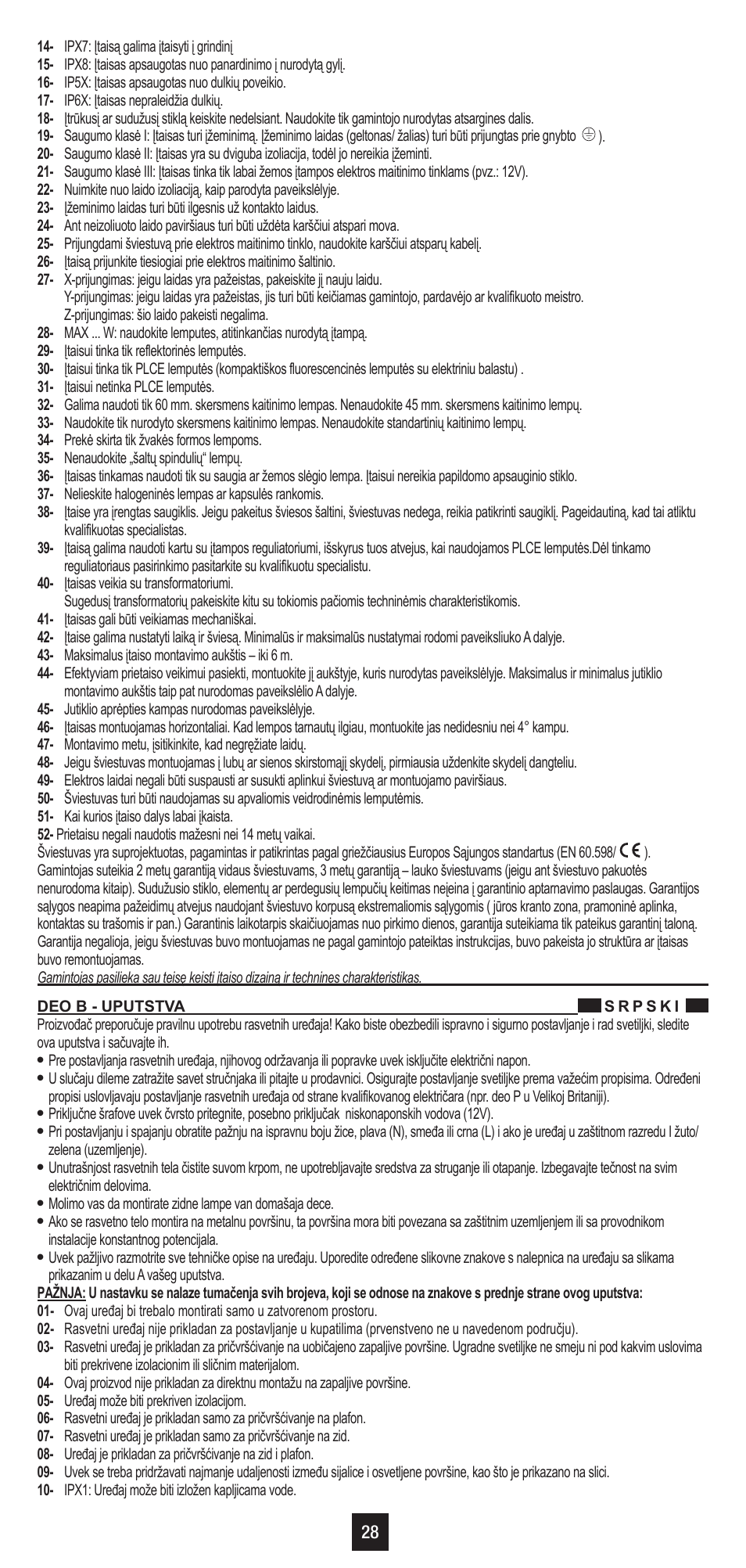 Philips Ledino Lampe à poser User Manual | Page 32 / 36