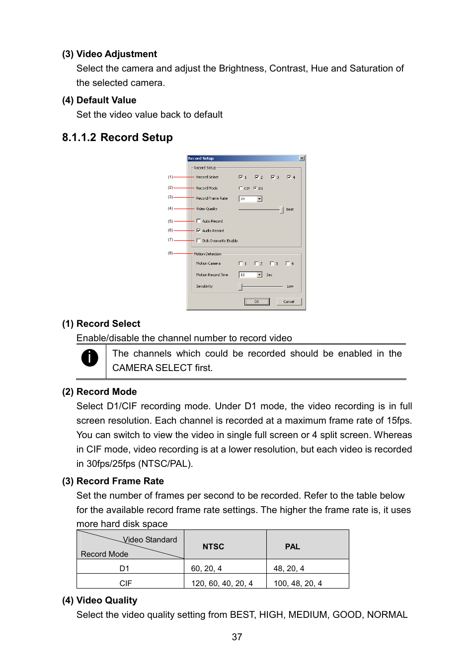 2 record setup | AVerMedia Technologies EB1304 NET User Manual | Page 43 / 56