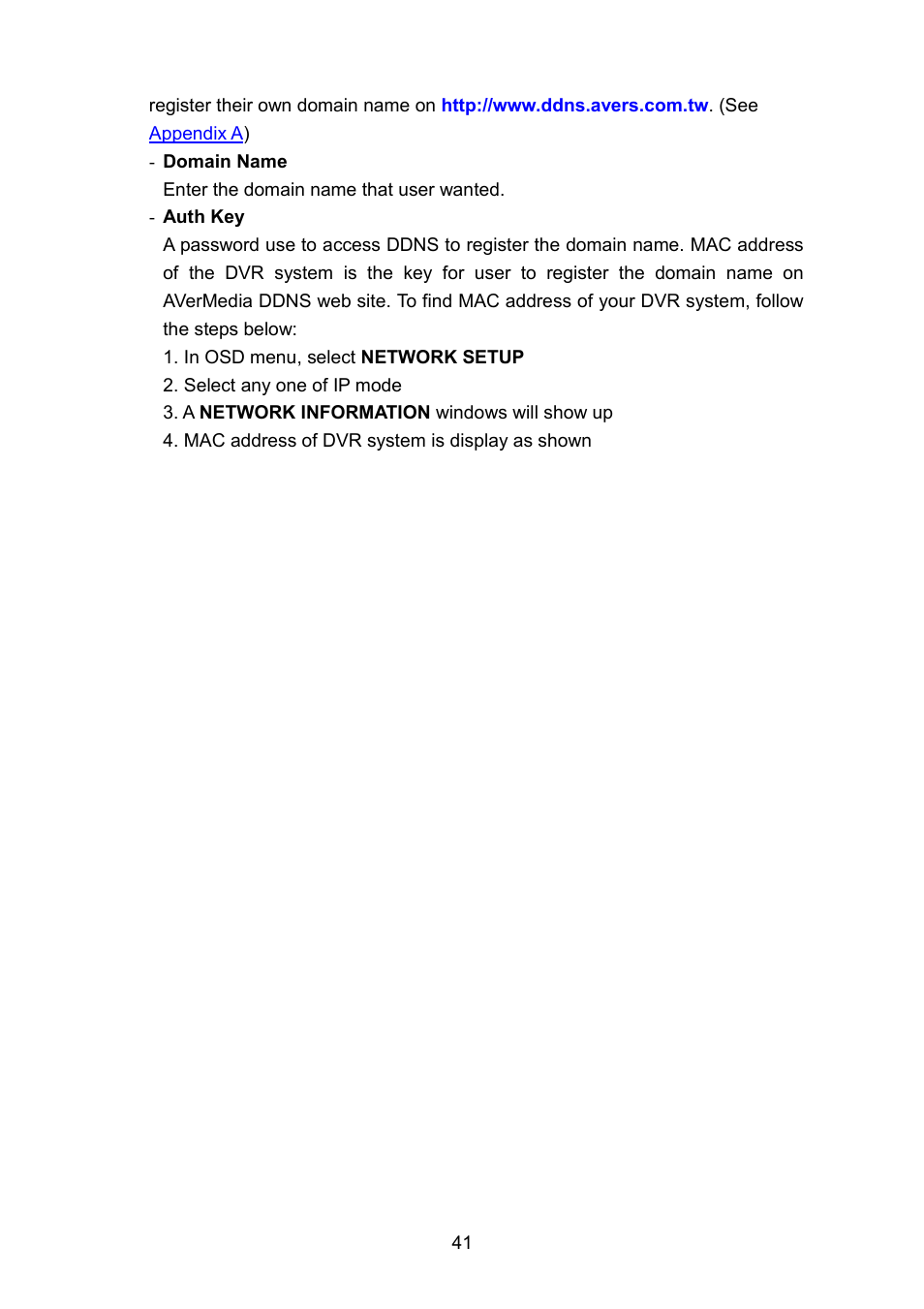 AVerMedia Technologies EB1304 NET User Manual | Page 47 / 56