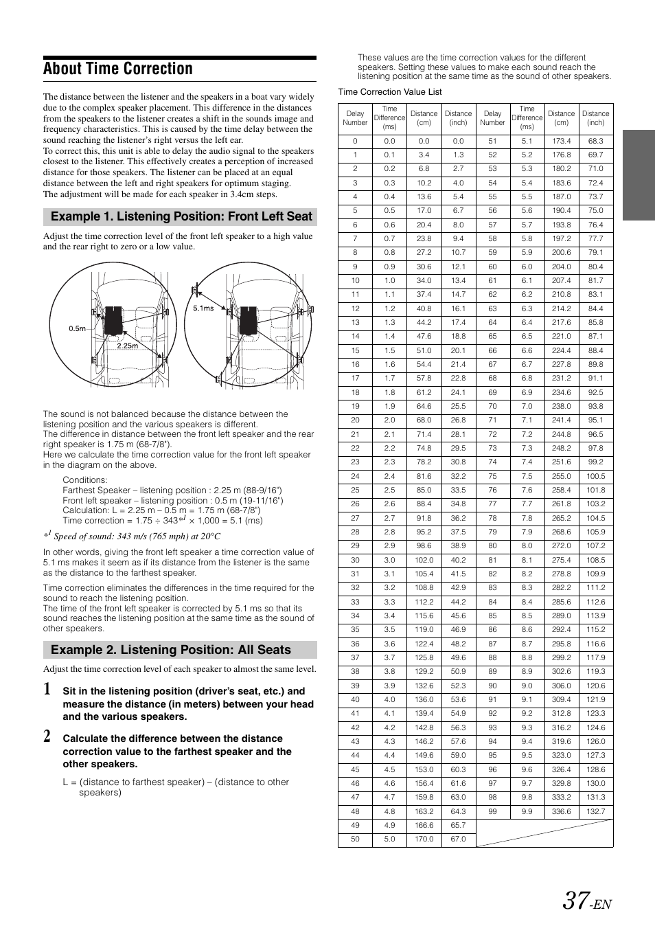 About time correction | Alpine CDA-118M User Manual | Page 39 / 51