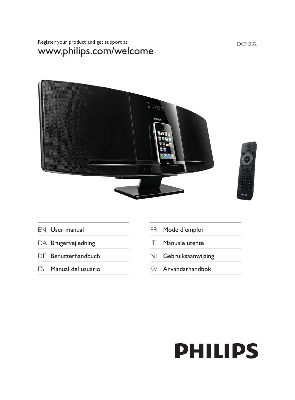 Philips Élégante microchaîne User Manual | 180 pages