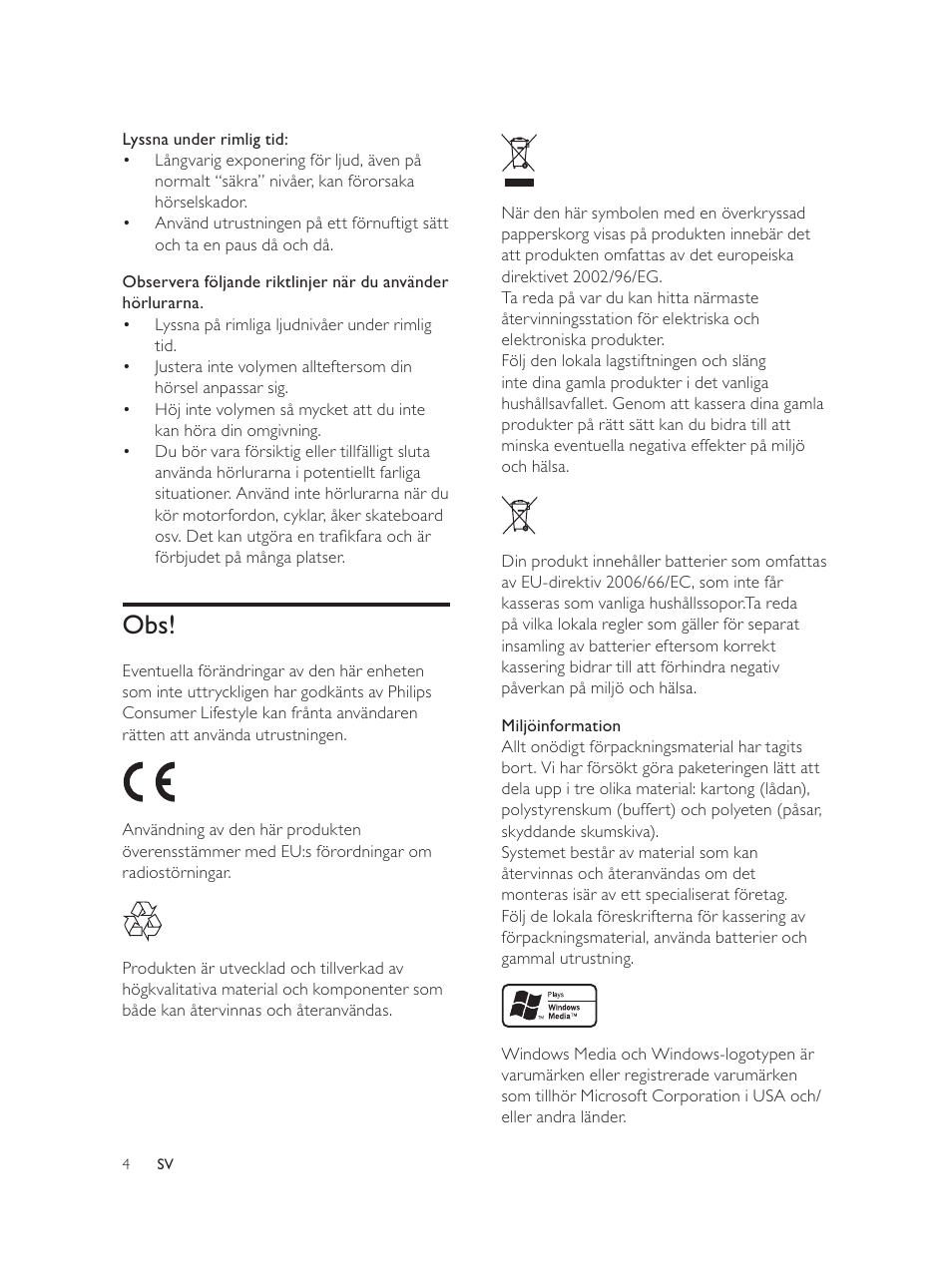 Philips Élégante microchaîne User Manual | Page 162 / 180