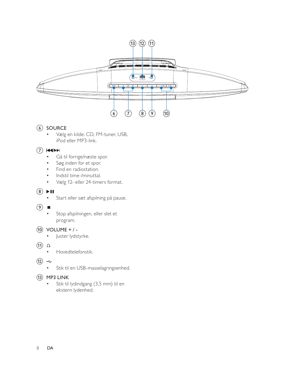 Philips Élégante microchaîne User Manual | Page 29 / 180