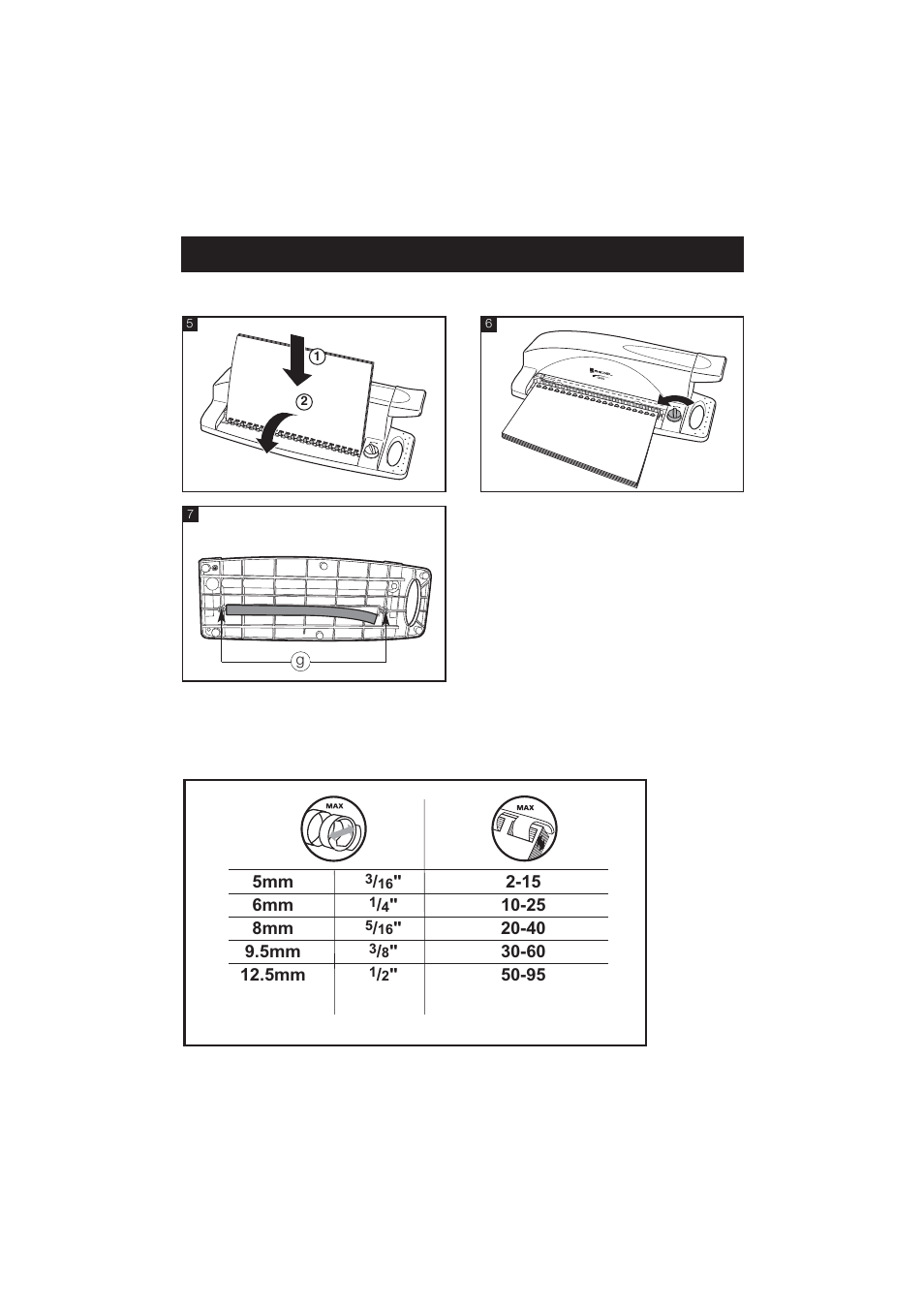ACCO CB105 User Manual | Page 4 / 8