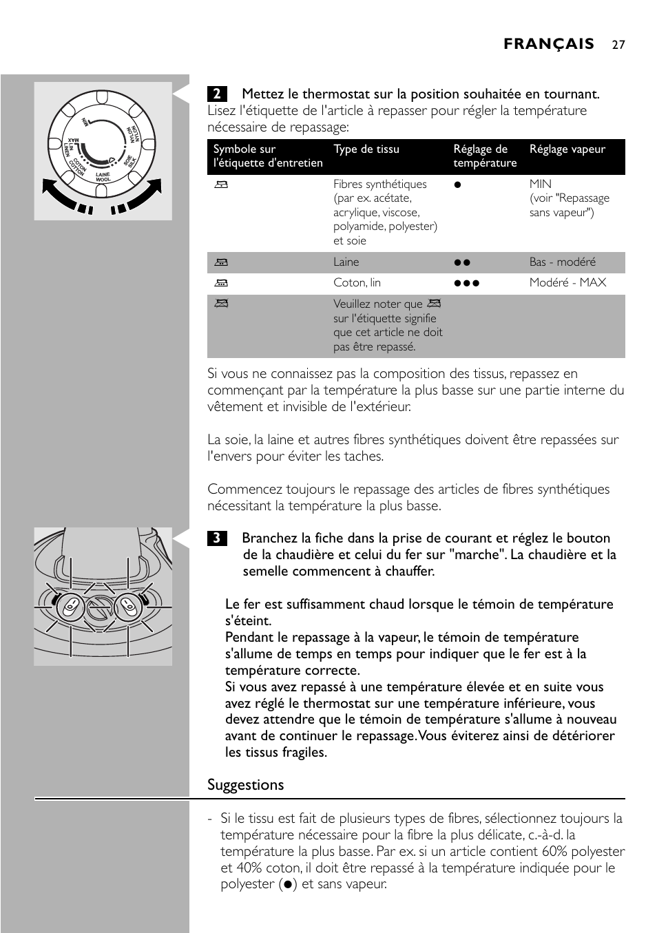 Philips Centrale vapeur sous pression User Manual | Page 27 / 130