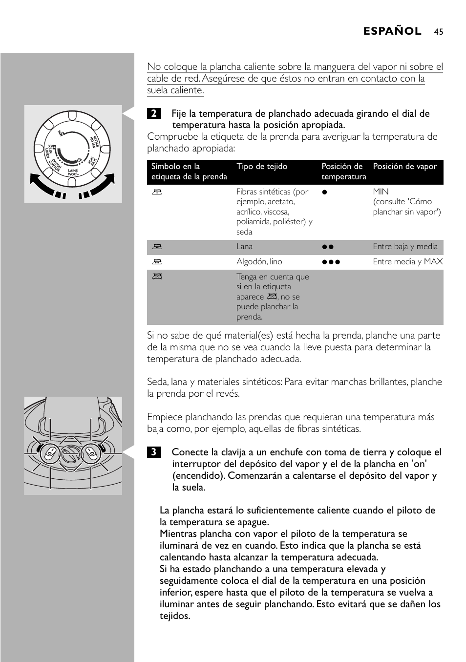 Philips Centrale vapeur sous pression User Manual | Page 45 / 130