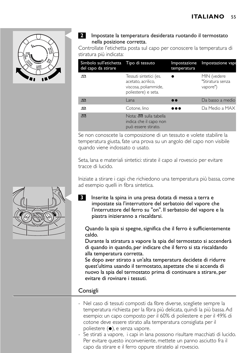 Philips Centrale vapeur sous pression User Manual | Page 55 / 130