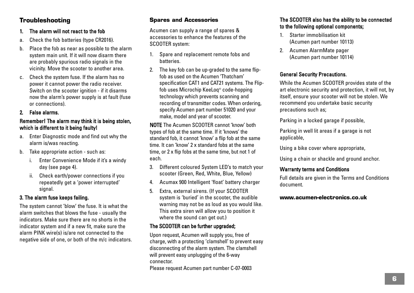 Arkon 51020 User Manual | Page 7 / 8