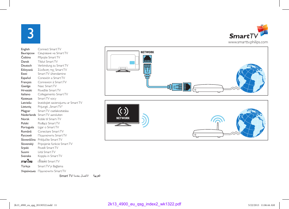 Philips 4900 series Téléviseur LED Smart TV ultra-plat 3D User Manual | Page 11 / 18