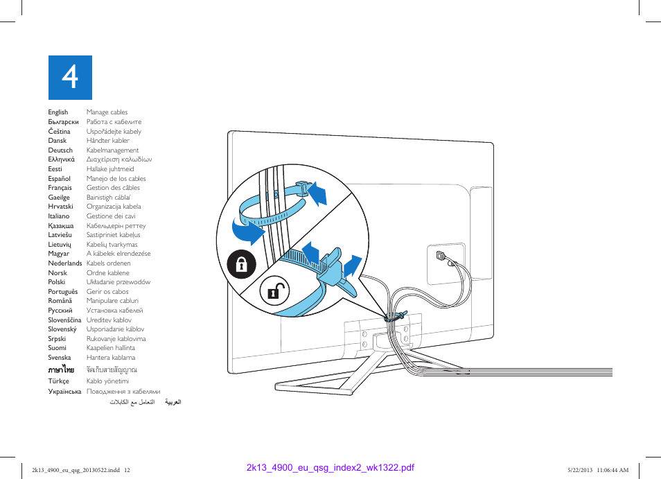 Philips 4900 series Téléviseur LED Smart TV ultra-plat 3D User Manual | Page 12 / 18