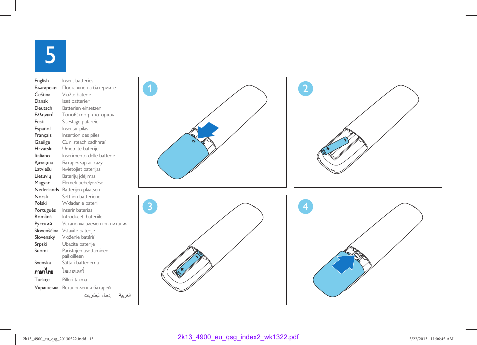Philips 4900 series Téléviseur LED Smart TV ultra-plat 3D User Manual | Page 13 / 18
