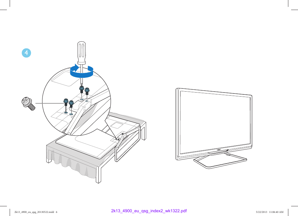 Philips 4900 series Téléviseur LED Smart TV ultra-plat 3D User Manual | Page 6 / 18