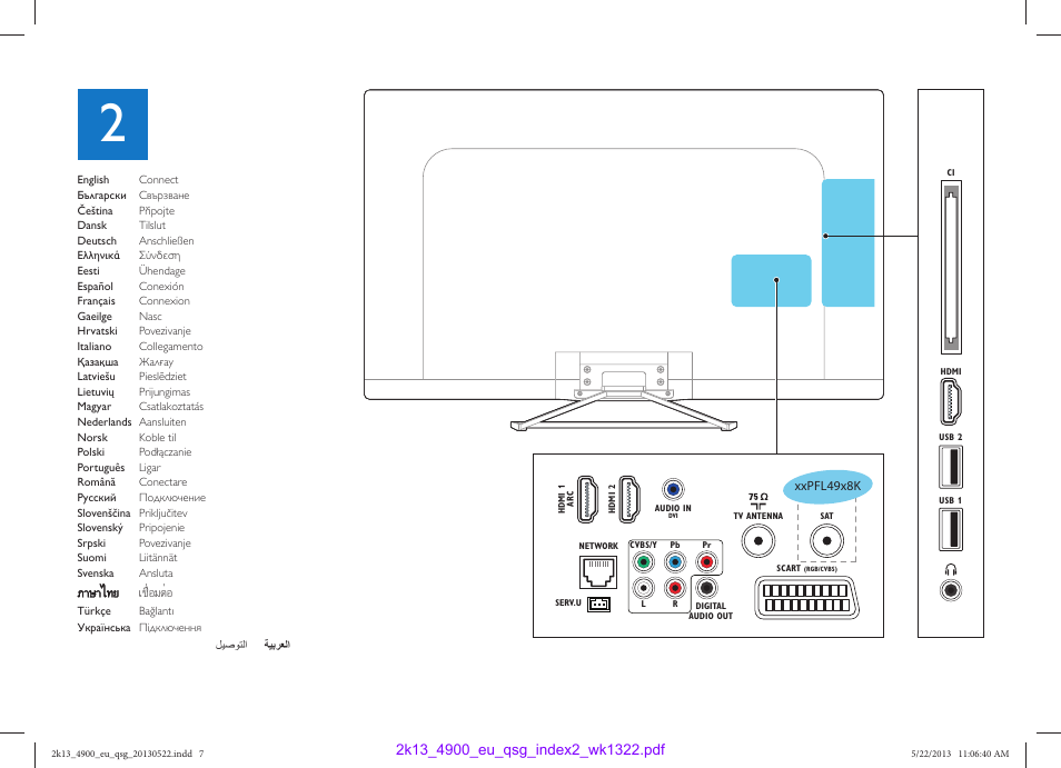 Philips 4900 series Téléviseur LED Smart TV ultra-plat 3D User Manual | Page 7 / 18