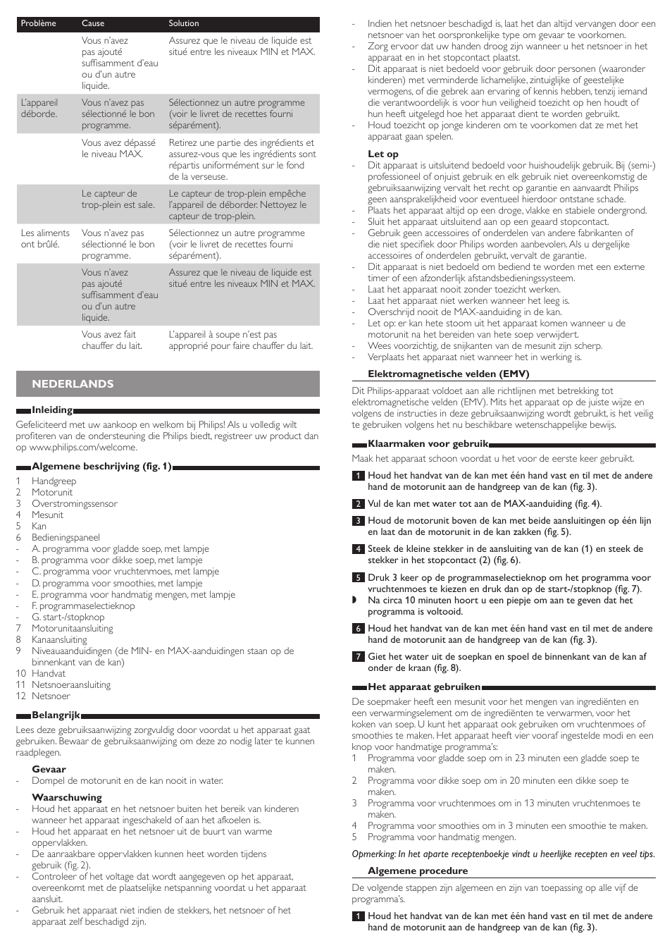 Philips Viva Collection SoupMaker User Manual | Page 8 / 10