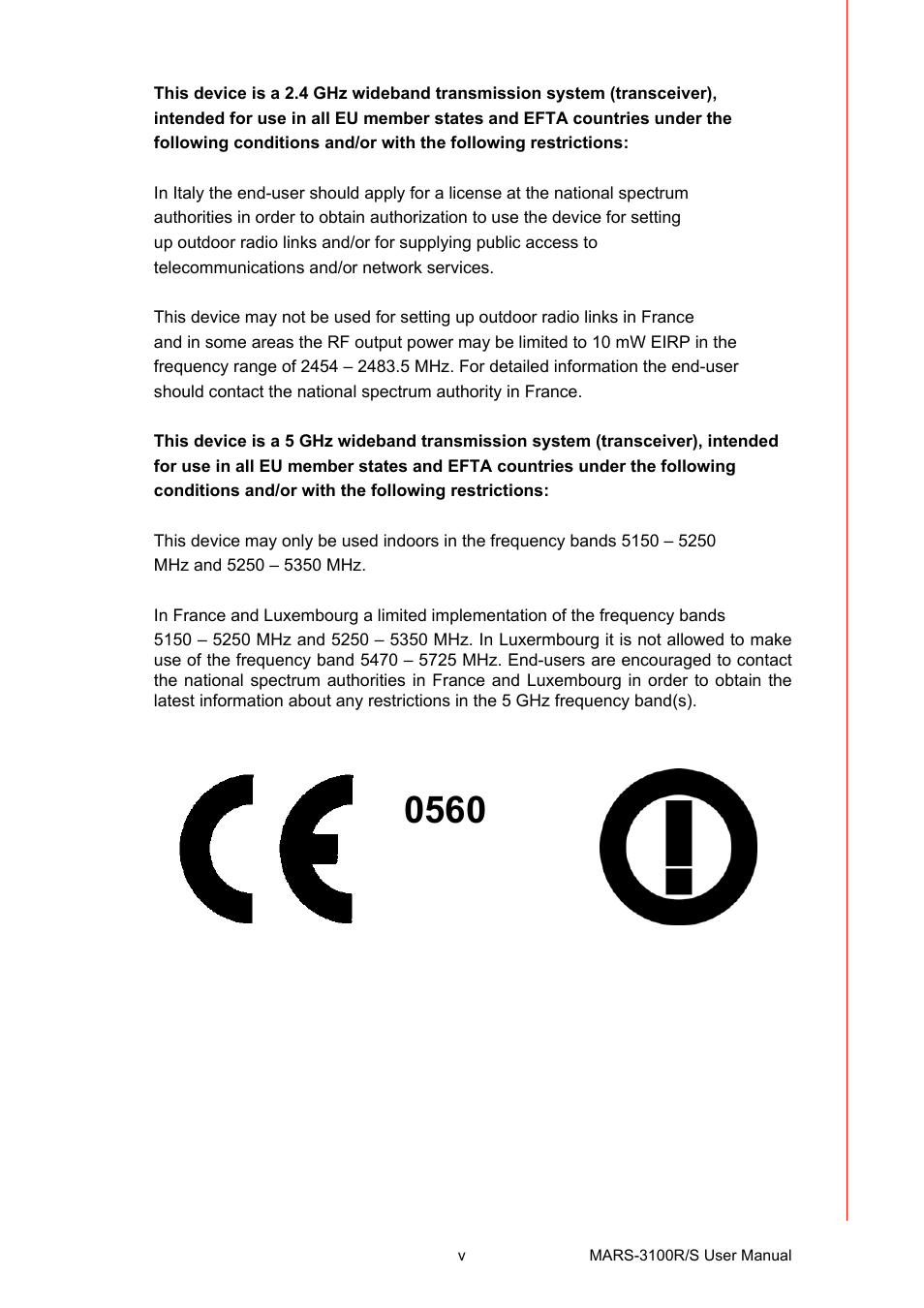 Advantech MARS-3100R/S User Manual | Page 5 / 98