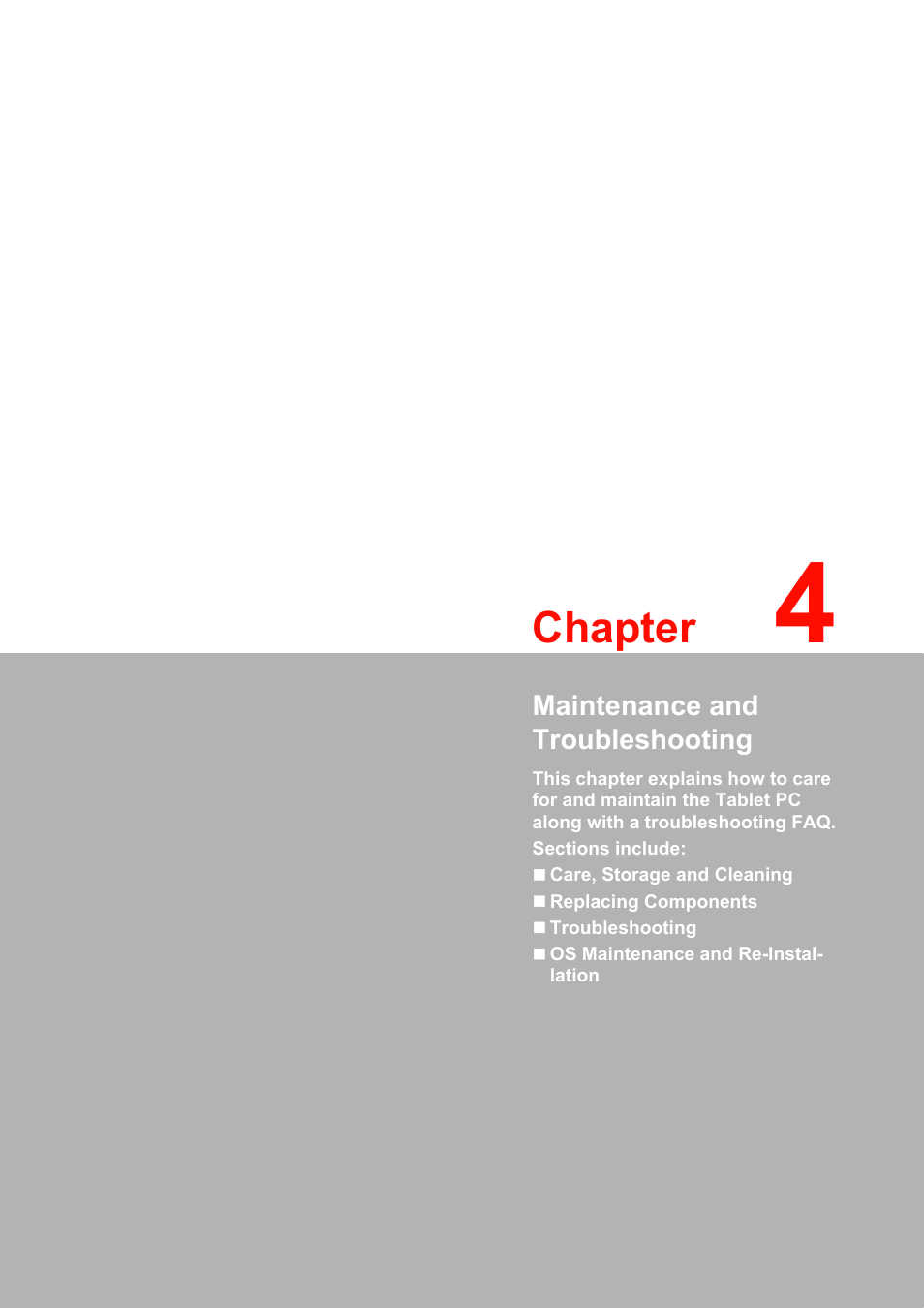 4 maintenance and troubleshooting, Chapter, Maintenance and troubleshooting | Advantech MARS-3100R/S User Manual | Page 71 / 98