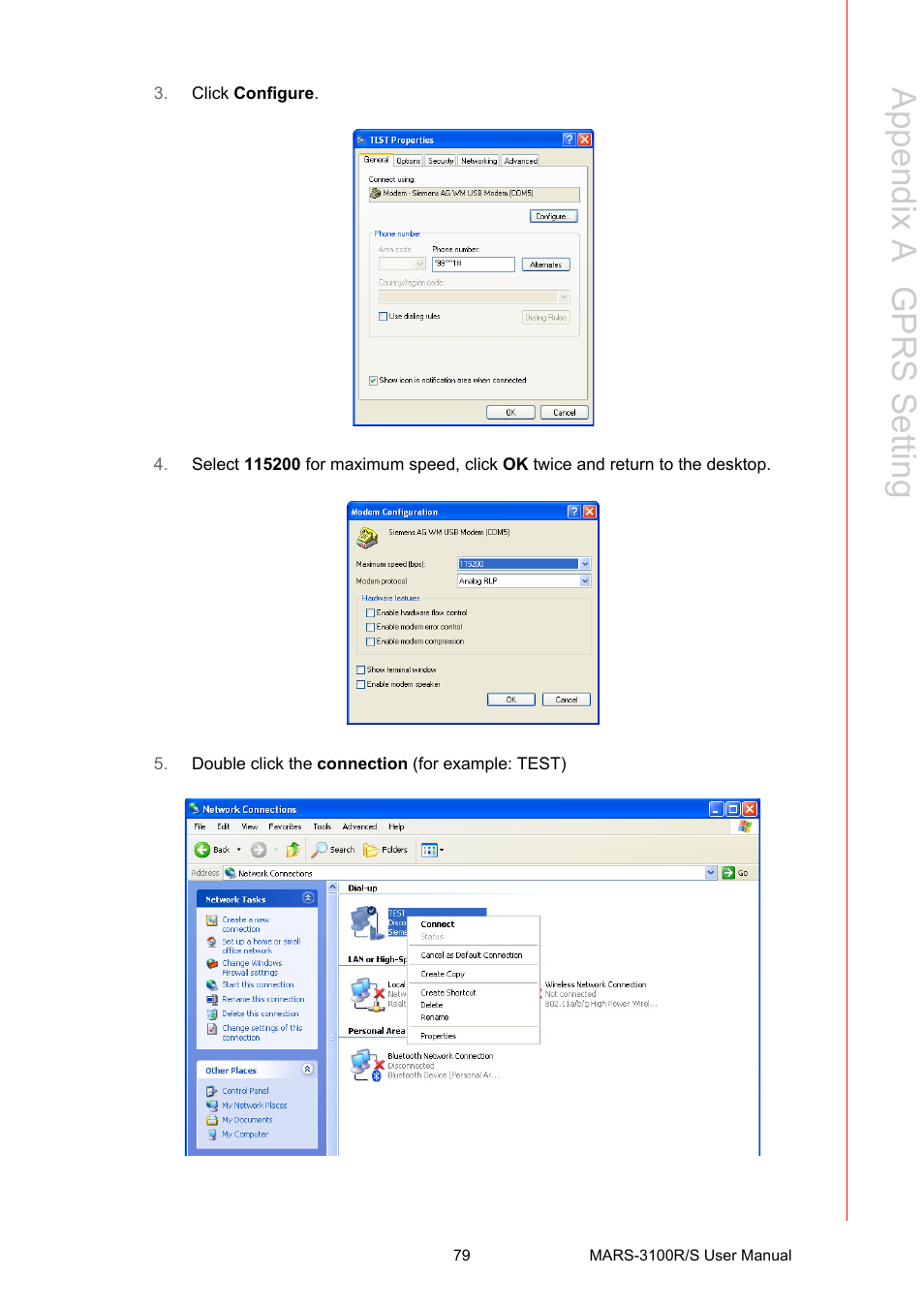 Appendix a g prs s etting | Advantech MARS-3100R/S User Manual | Page 93 / 98