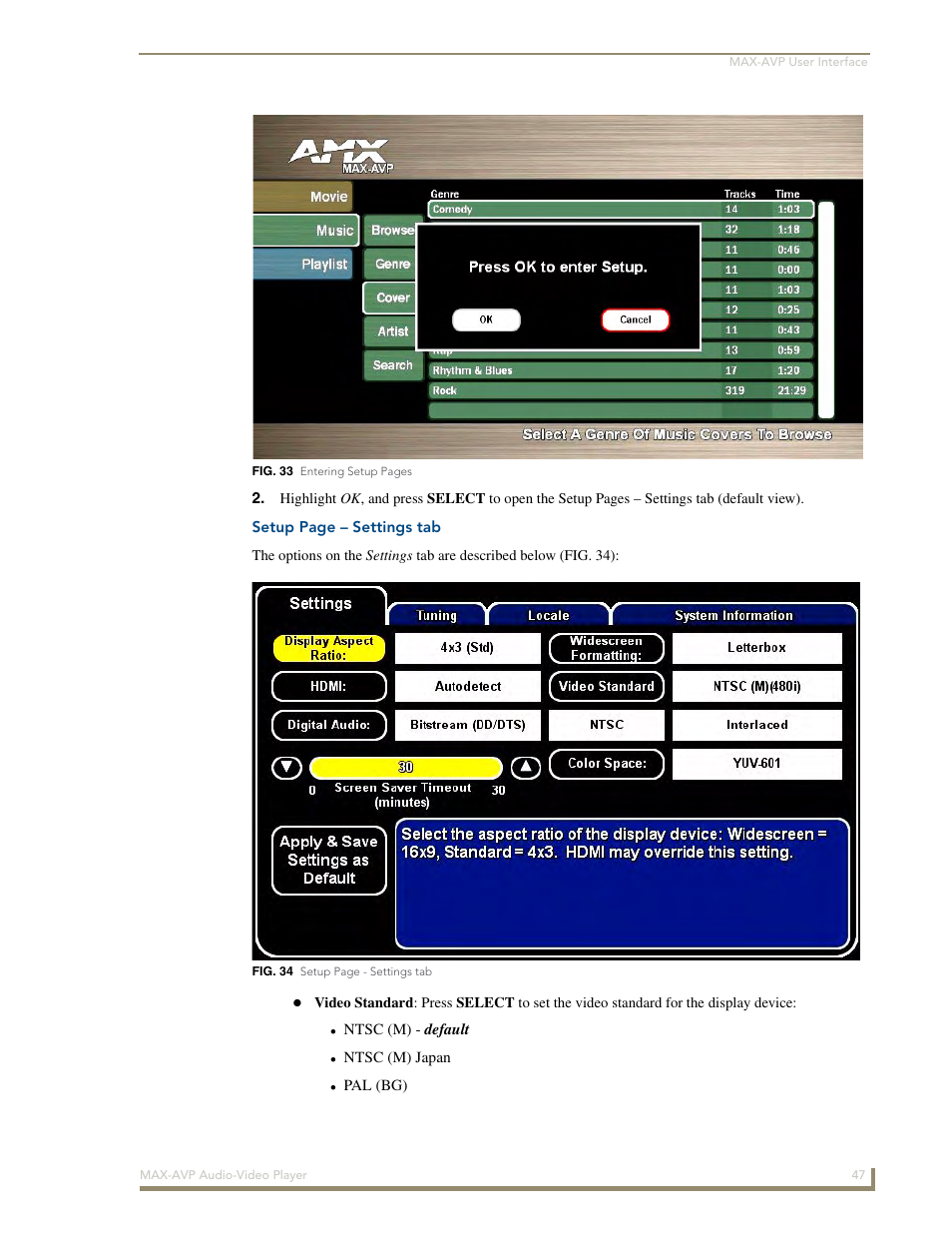 AMX MAX-AVP User Manual | Page 53 / 60