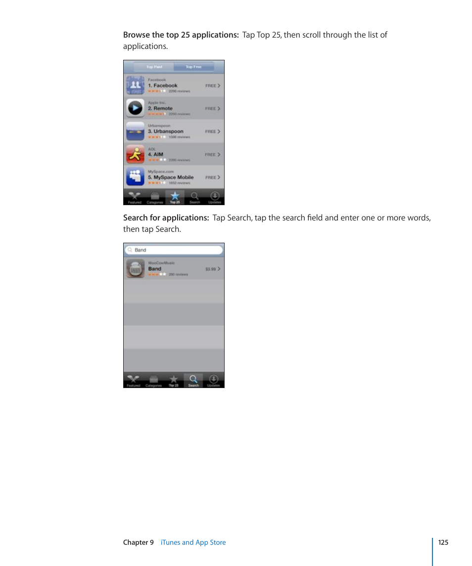 Apple iPhone/iPhone 3G (User manual) User Manual | Page 125 / 154