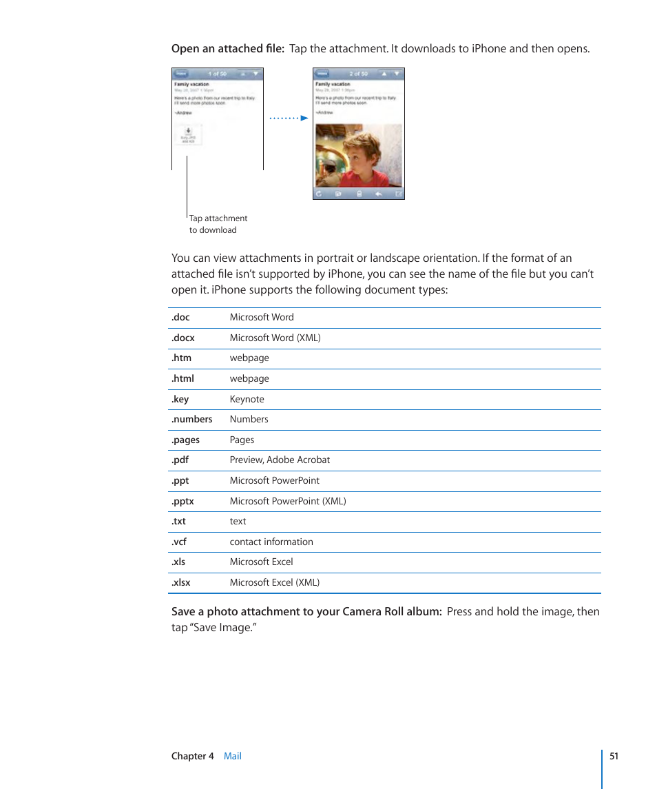 Apple iPhone/iPhone 3G (User manual) User Manual | Page 51 / 154