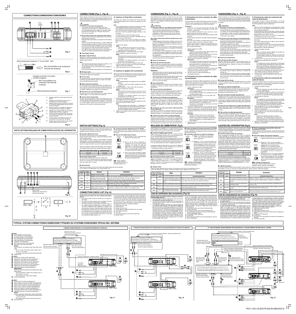 Alpine PDX-1.600 User Manual | Page 2 / 2