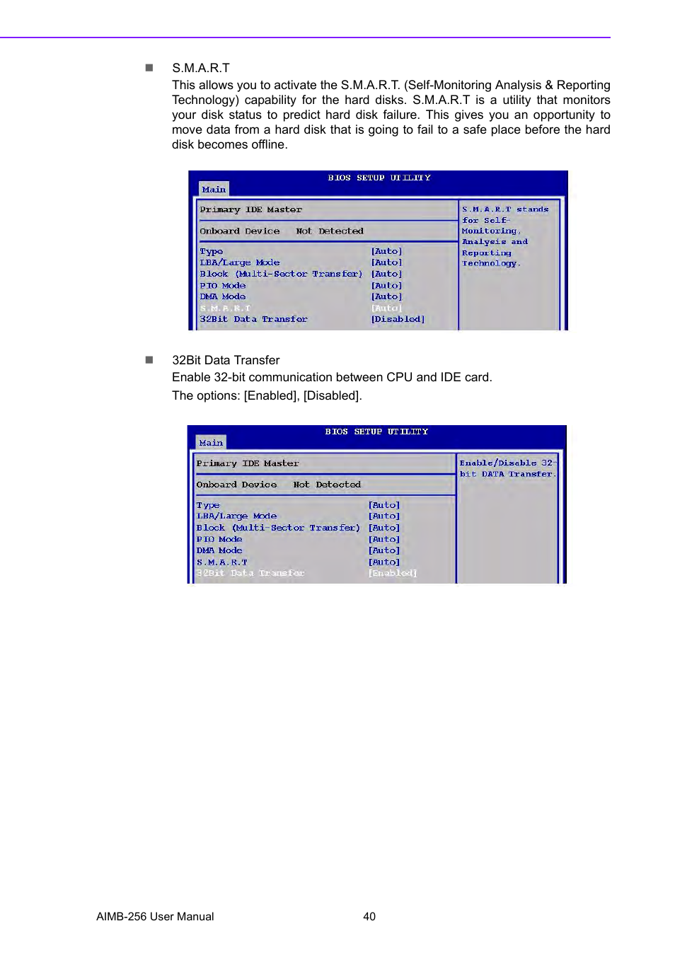 Advantech AIMB-256 User Manual | Page 46 / 86