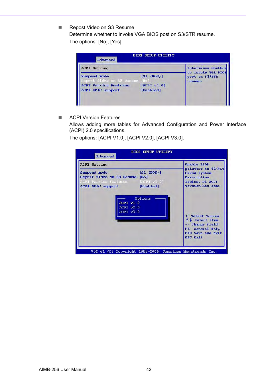 Advantech AIMB-256 User Manual | Page 48 / 86