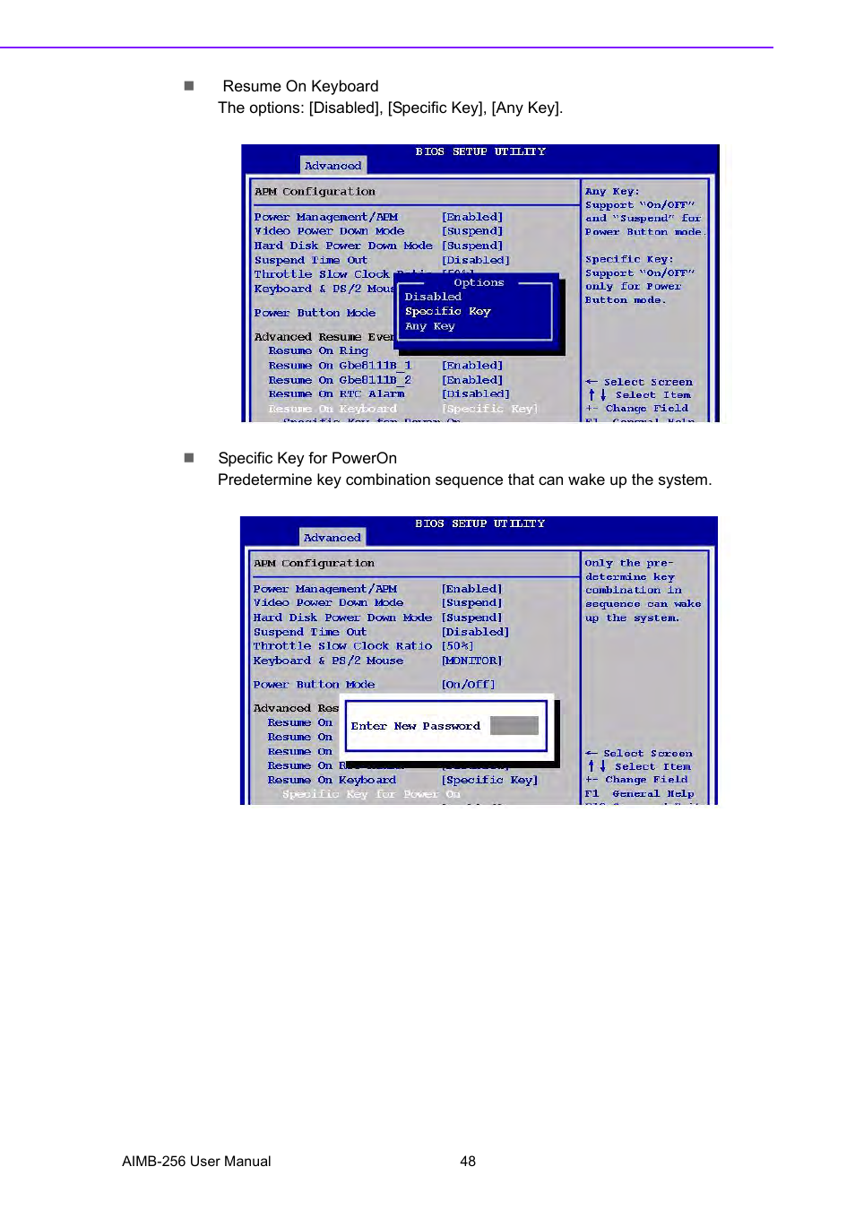Advantech AIMB-256 User Manual | Page 54 / 86
