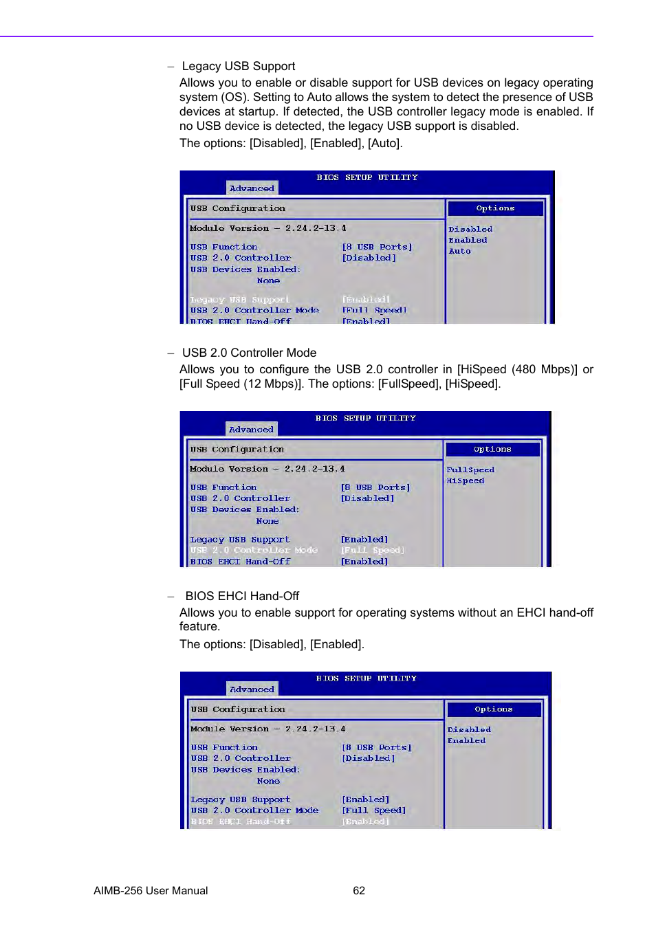 Advantech AIMB-256 User Manual | Page 68 / 86