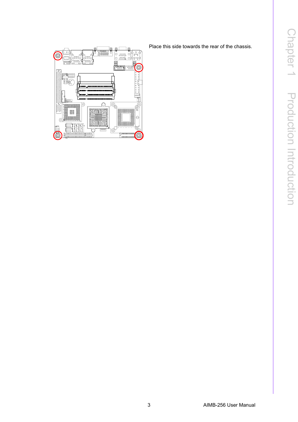 Chapter 1 p roduction introduction | Advantech AIMB-256 User Manual | Page 9 / 86