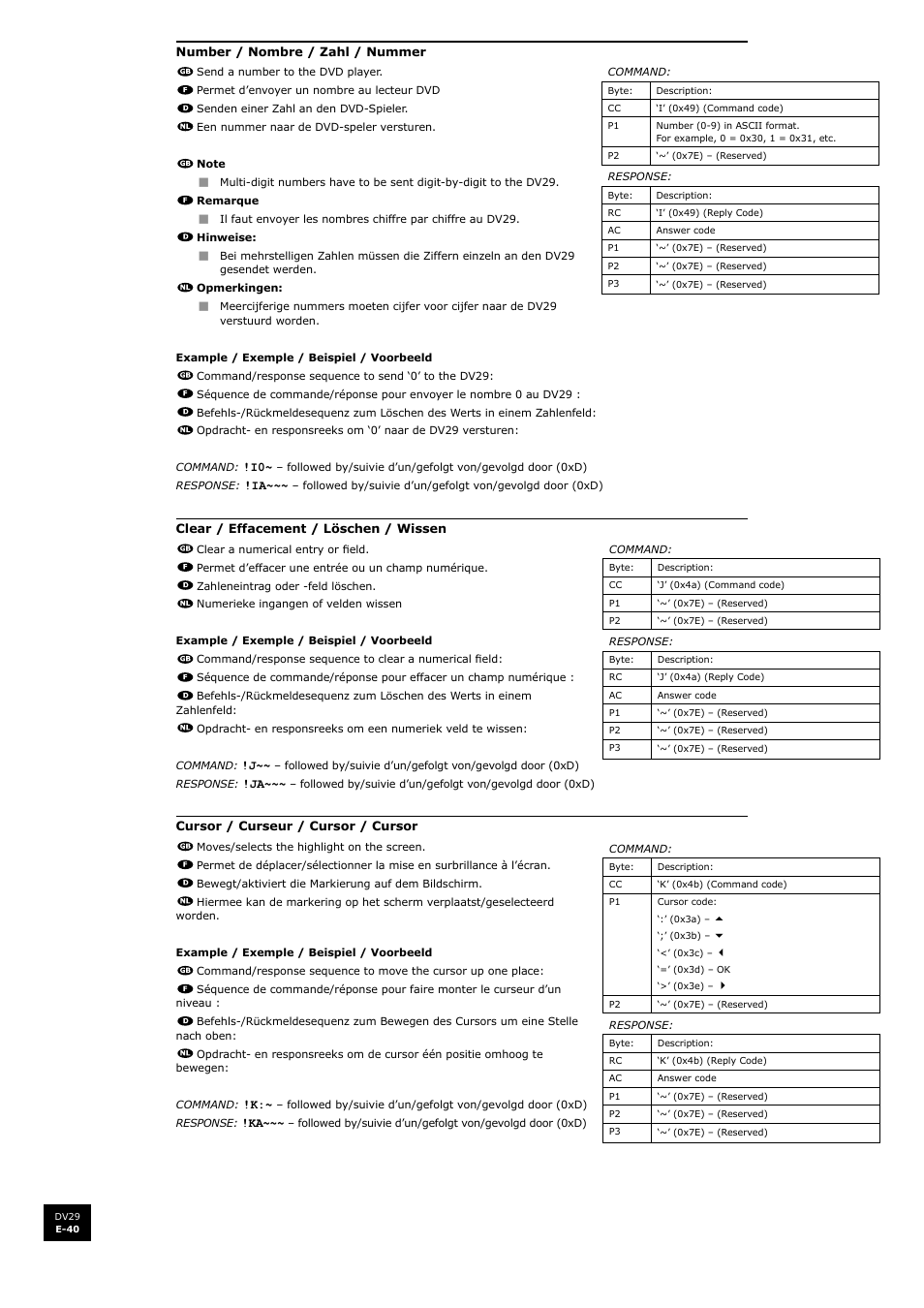 Arcam DV29 User Manual | Page 40 / 42