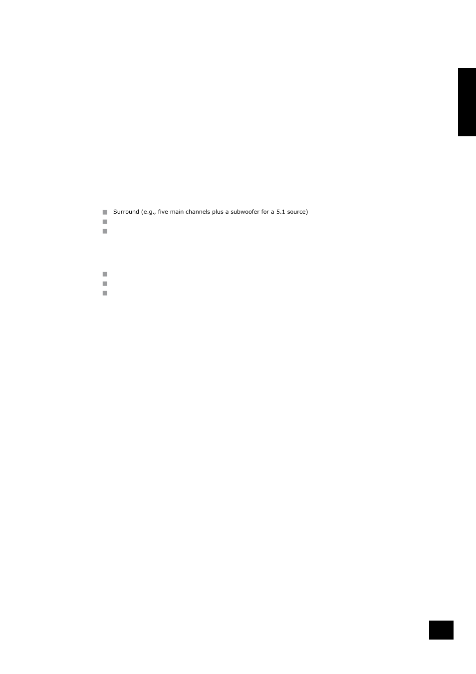 Surround modes, Introduction, Digital multi-channel sources | Arcam AVR350 User Manual | Page 27 / 38