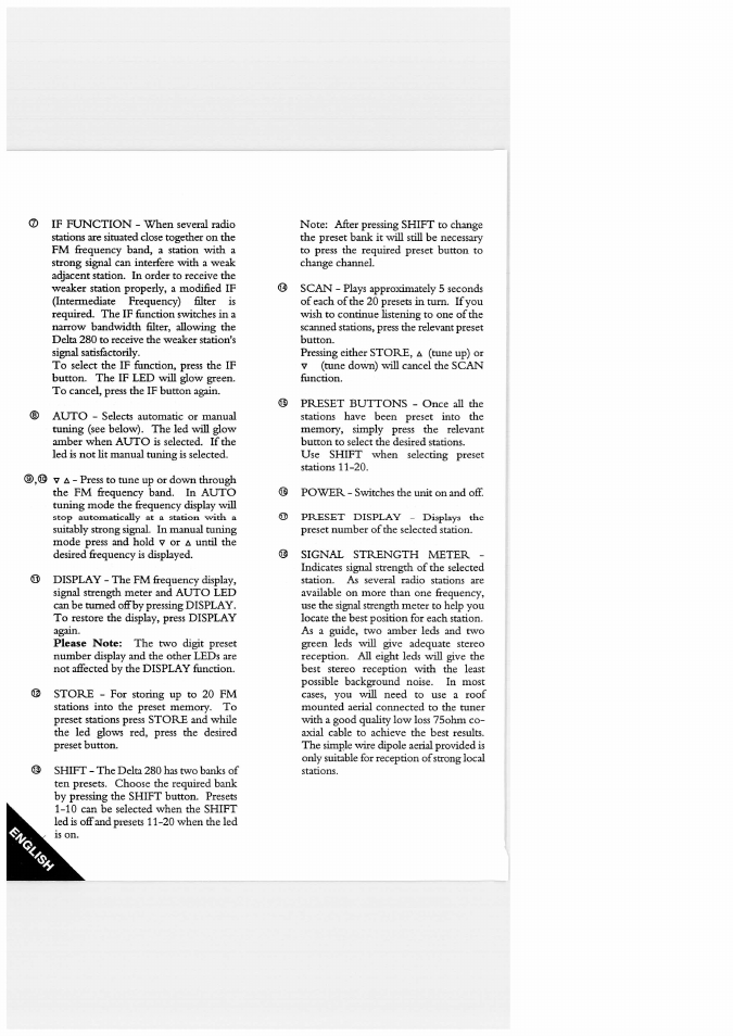 Arcam Delta 280 User Manual | Page 4 / 7