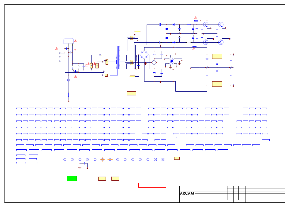 A75 plus amp, Power supply | Arcam DiVA Ampliers P75 Plus User Manual | Page 16 / 42