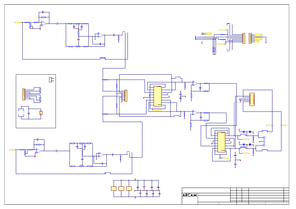 A75 plus amp, Use exclude nf to create run out sheet for a75, Use exclude a65 to create run out sheet for a65 | Pre-amp out, tone & headphone | Arcam DiVA Ampliers P75 Plus User Manual | Page 18 / 42