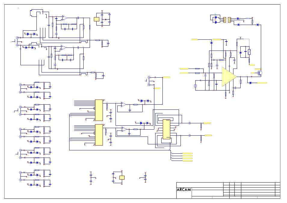 Use 'exlude a65' filter for bom, A65 plus amp, Phono stage & input selection | Arcam DiVA Ampliers P75 Plus User Manual | Page 8 / 42