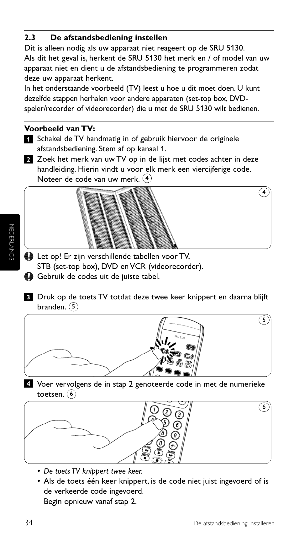 Philips Télécommande universelle User Manual | Page 34 / 100