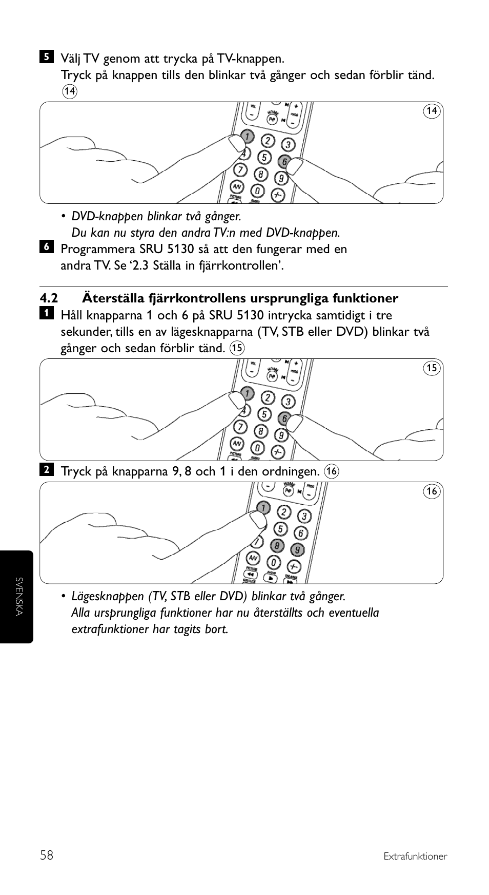 Philips Télécommande universelle User Manual | Page 58 / 100