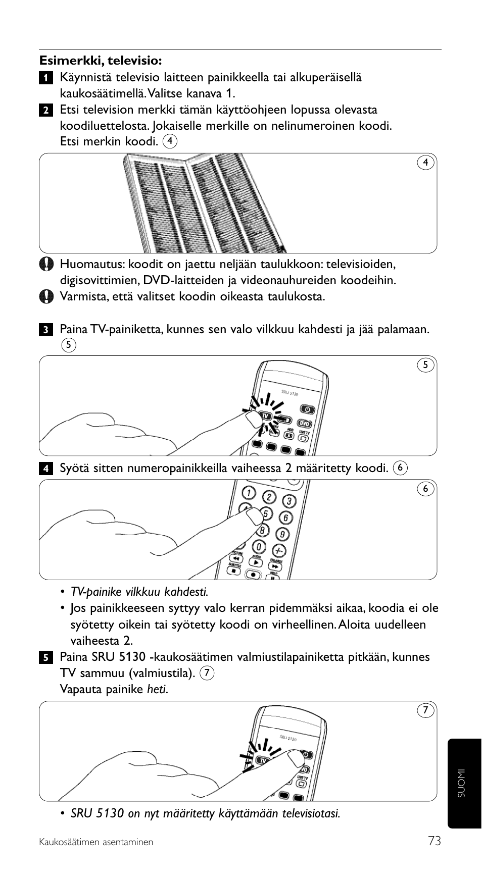 Philips Télécommande universelle User Manual | Page 73 / 100