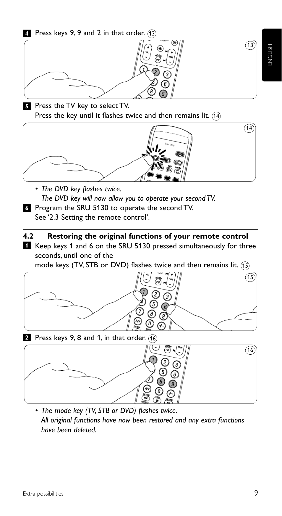 Philips Télécommande universelle User Manual | Page 9 / 100