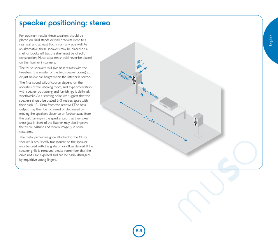 Mu so | Arcam Muso User Manual | Page 5 / 8