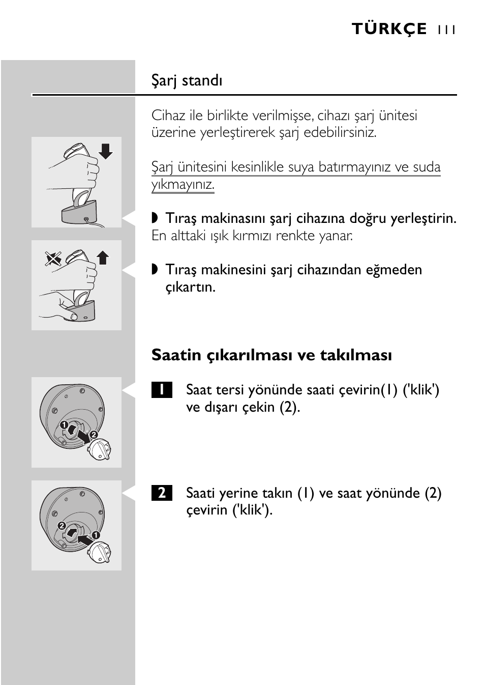 Philips Rasoir électrique User Manual | Page 109 / 120