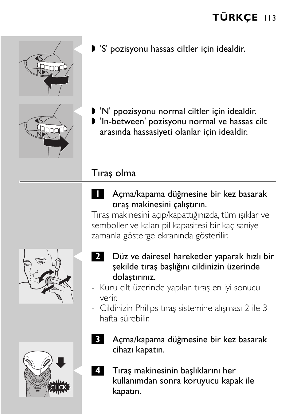 Philips Rasoir électrique User Manual | Page 111 / 120