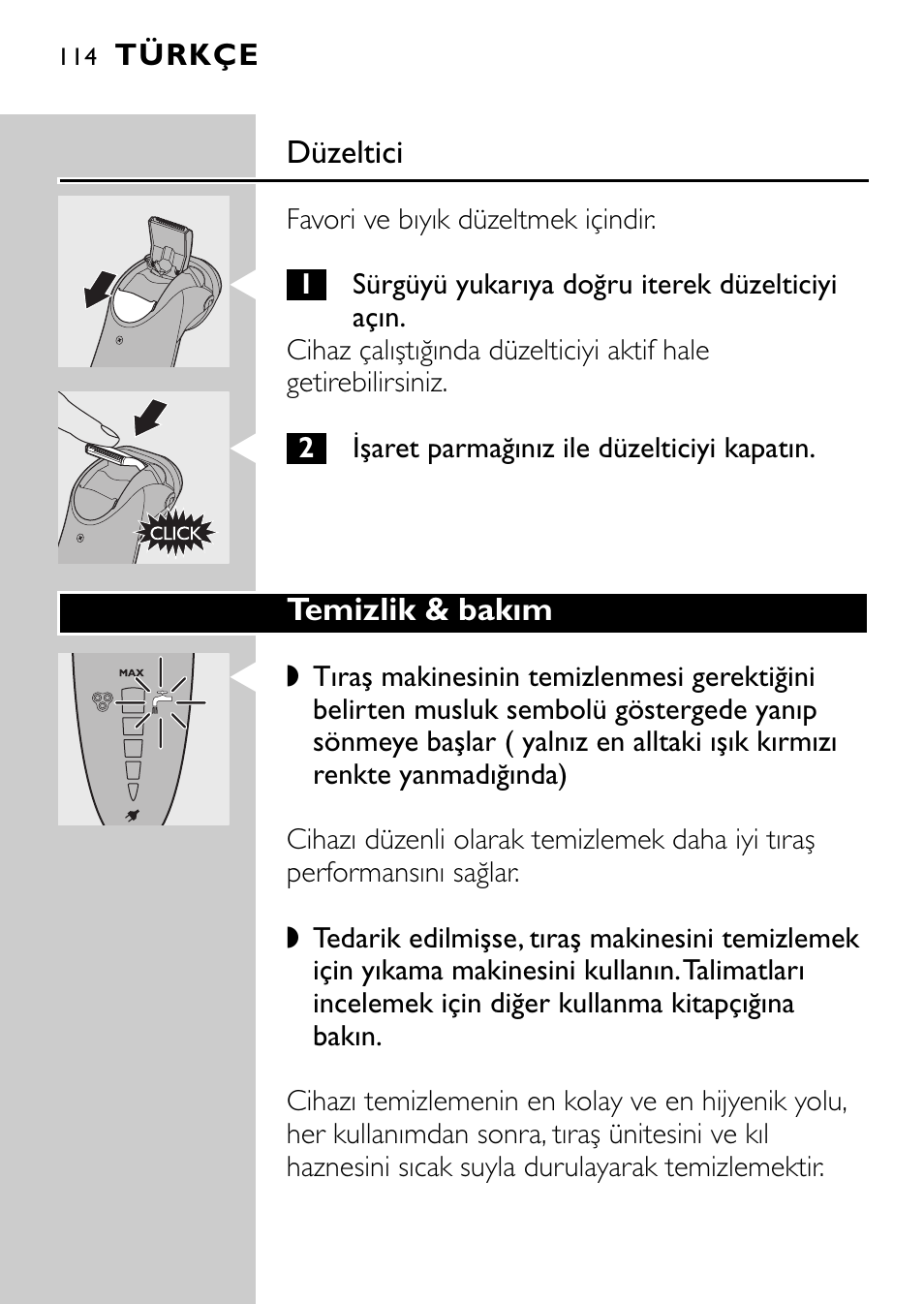 Philips Rasoir électrique User Manual | Page 112 / 120