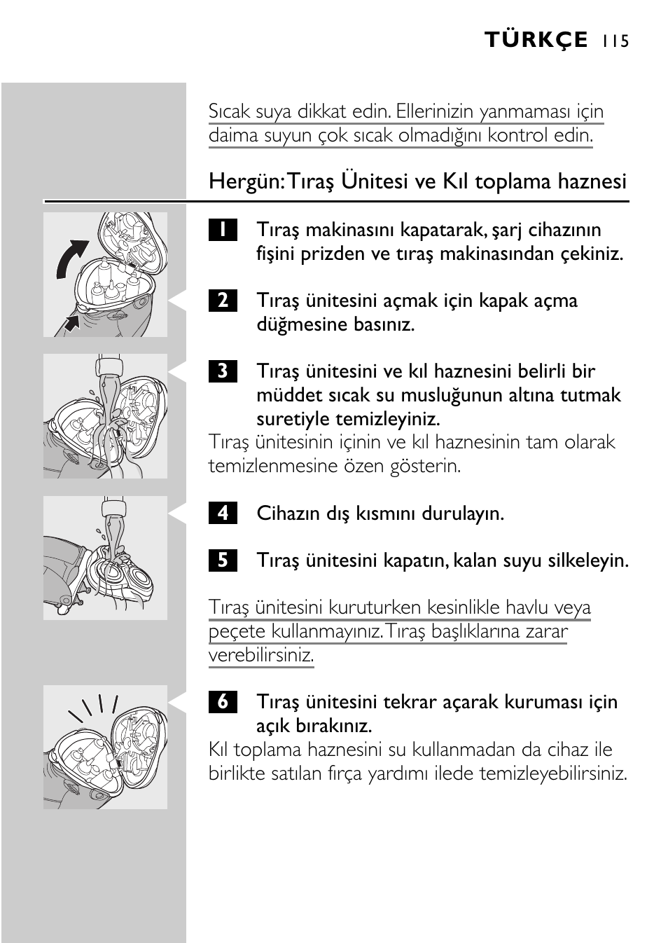 Philips Rasoir électrique User Manual | Page 113 / 120